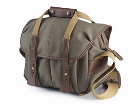 207 Camera Bag - Sage FibreNyte / Chocolate Leather