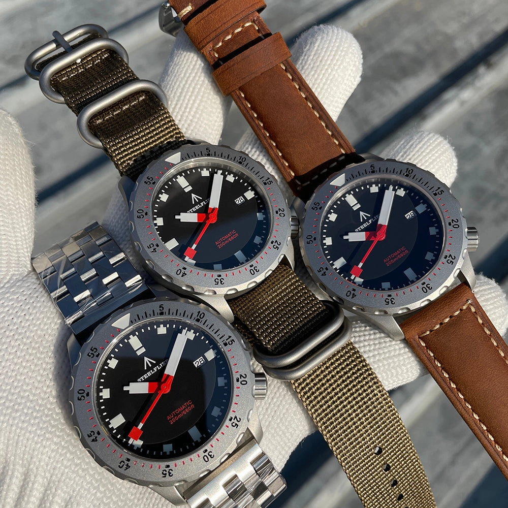 ★WeeklyDeal★Steelflier SF752 45mm Automatic Men Watch