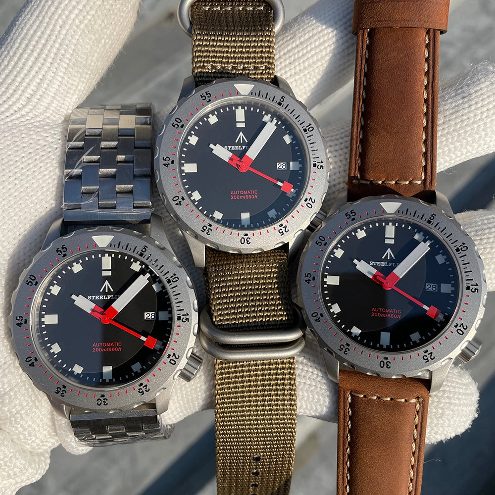 ★WeeklyDeal★Steelflier SF752 45mm Automatic Men Watch