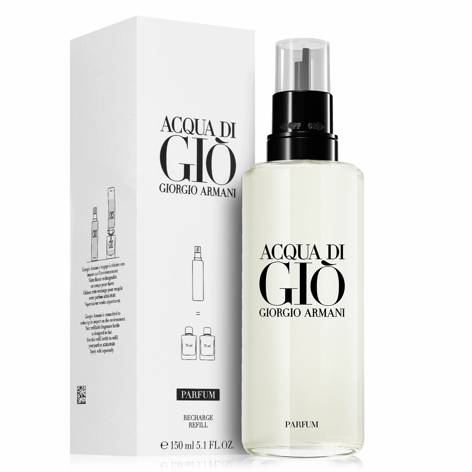 Acqua Di Gio by Giorgio Armani 150ml Parfum Refill