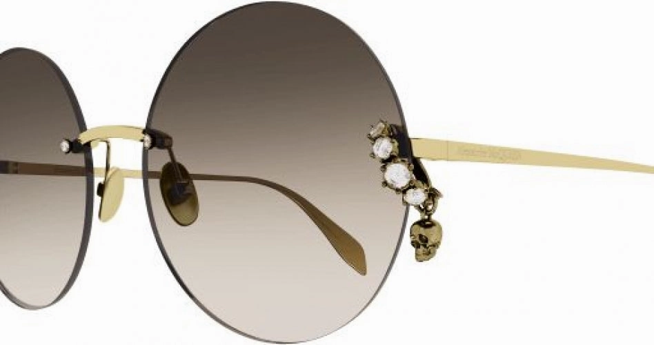 Alexander McQueen AM0418S Sunglasses