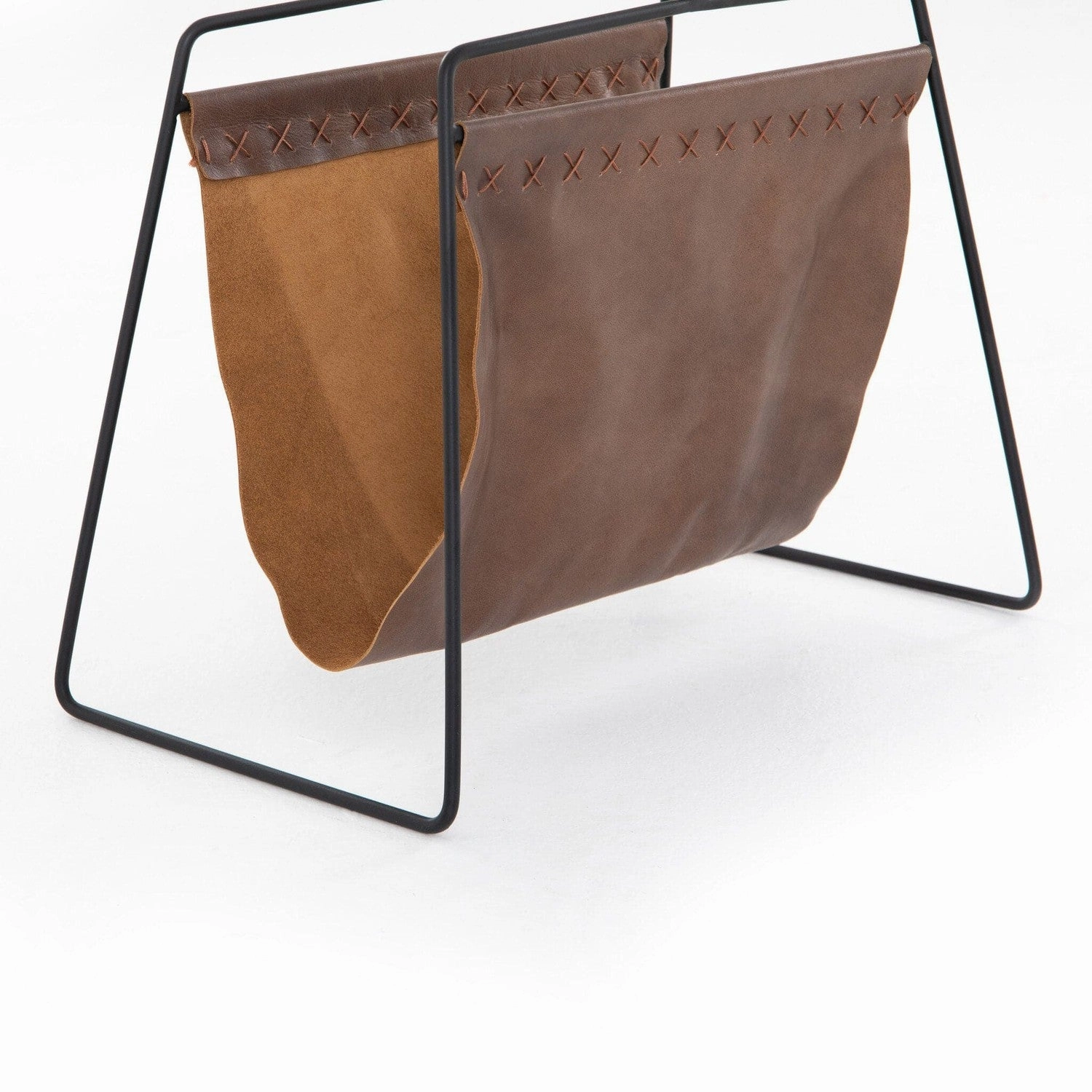 Archer Magazine Rack - Smooth Jet Black