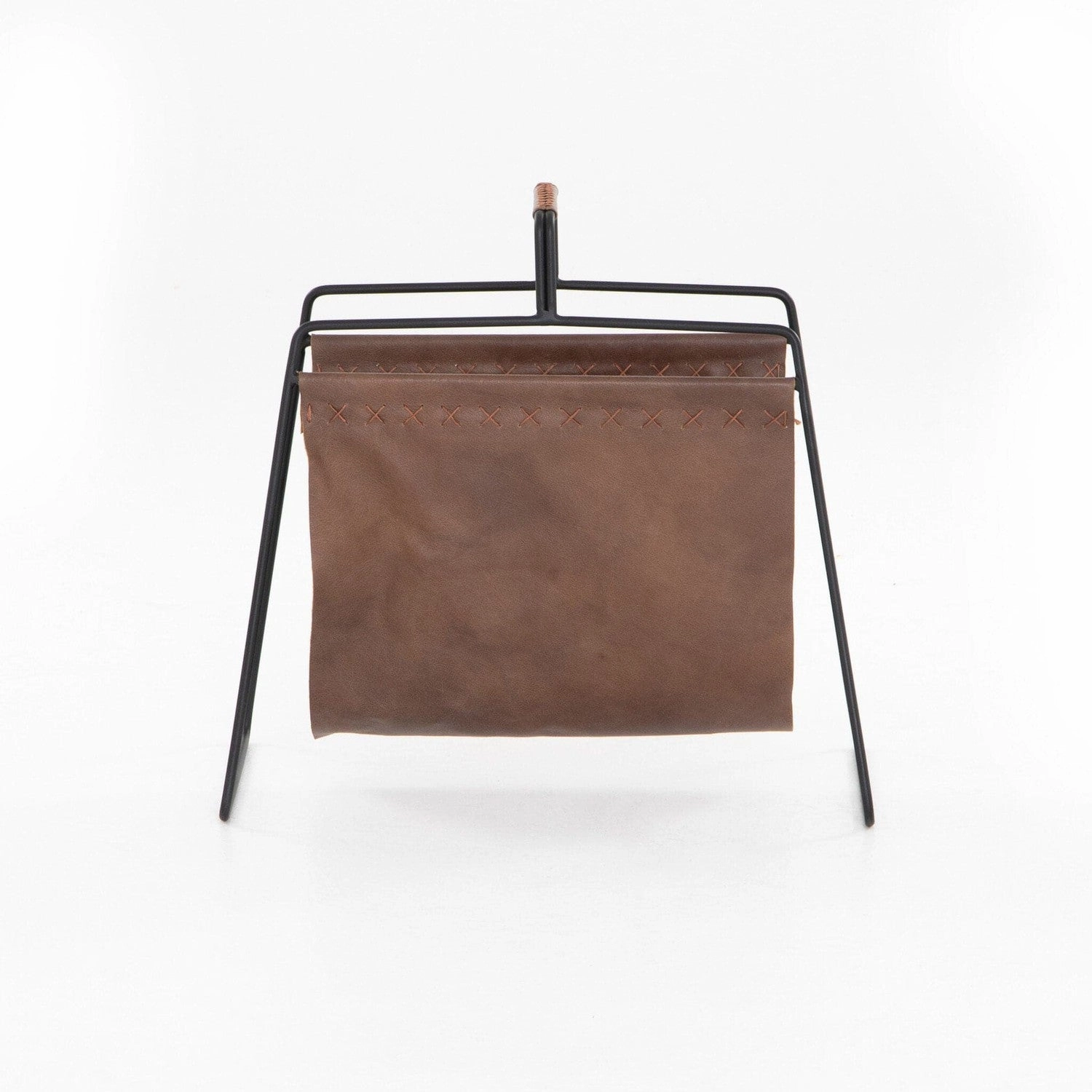 Archer Magazine Rack - Smooth Jet Black
