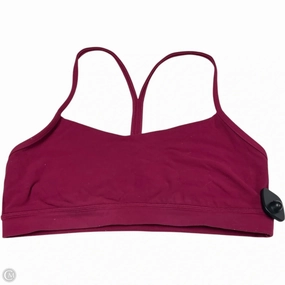 Athletic Bra By Lululemon In Pink, Size: L