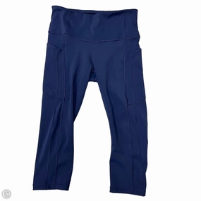 Athletic Capris By Athleta In Navy. Size: S