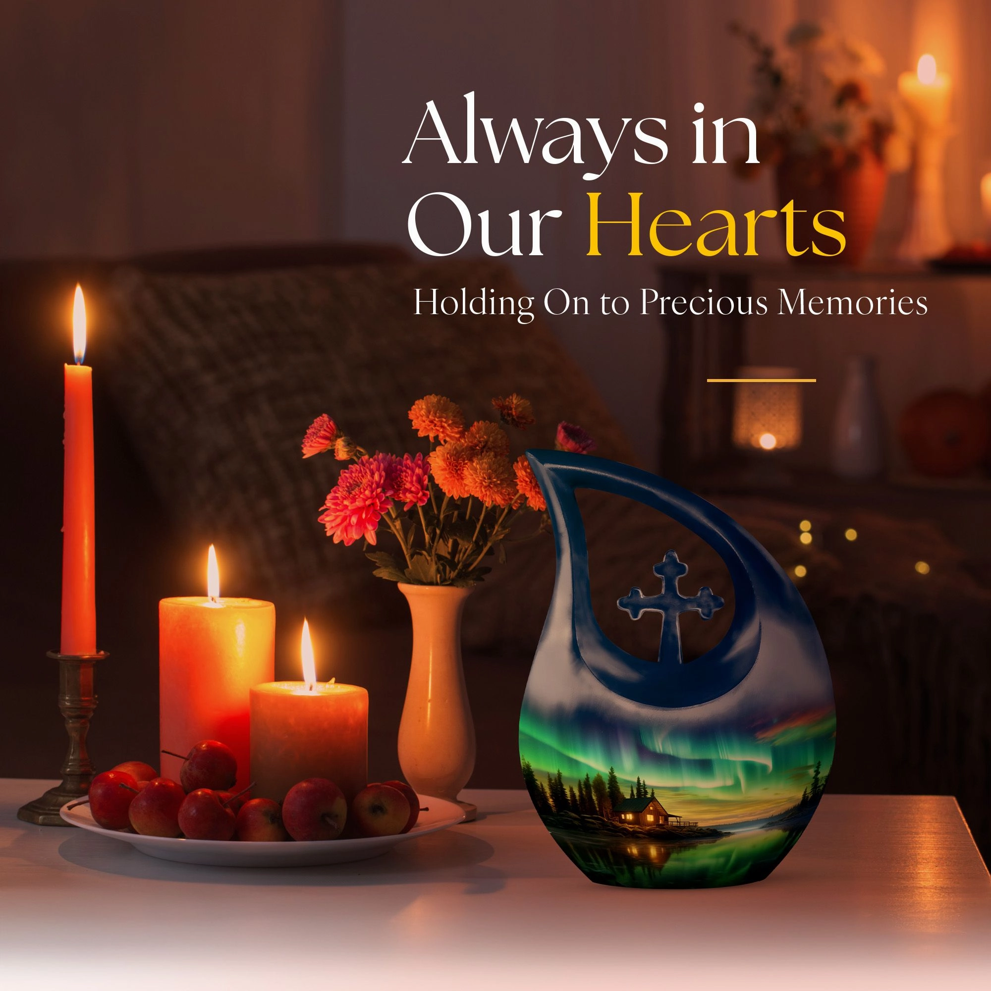 Aurora Urn : A Luxury Memorial Urn For Ashes