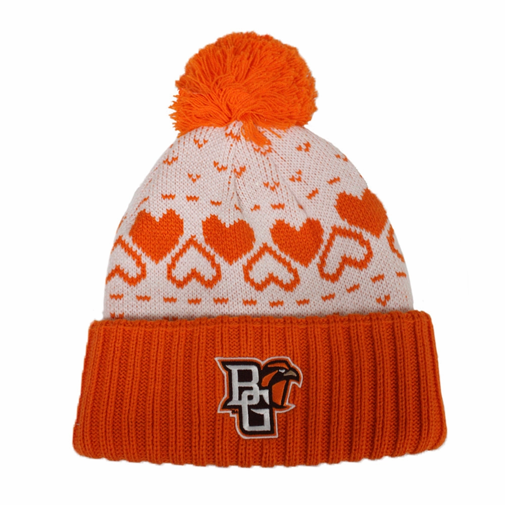 BGSU Patterned Cuff Hat