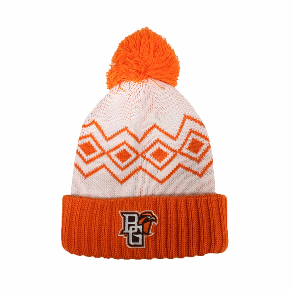 BGSU Patterned Cuff Hat