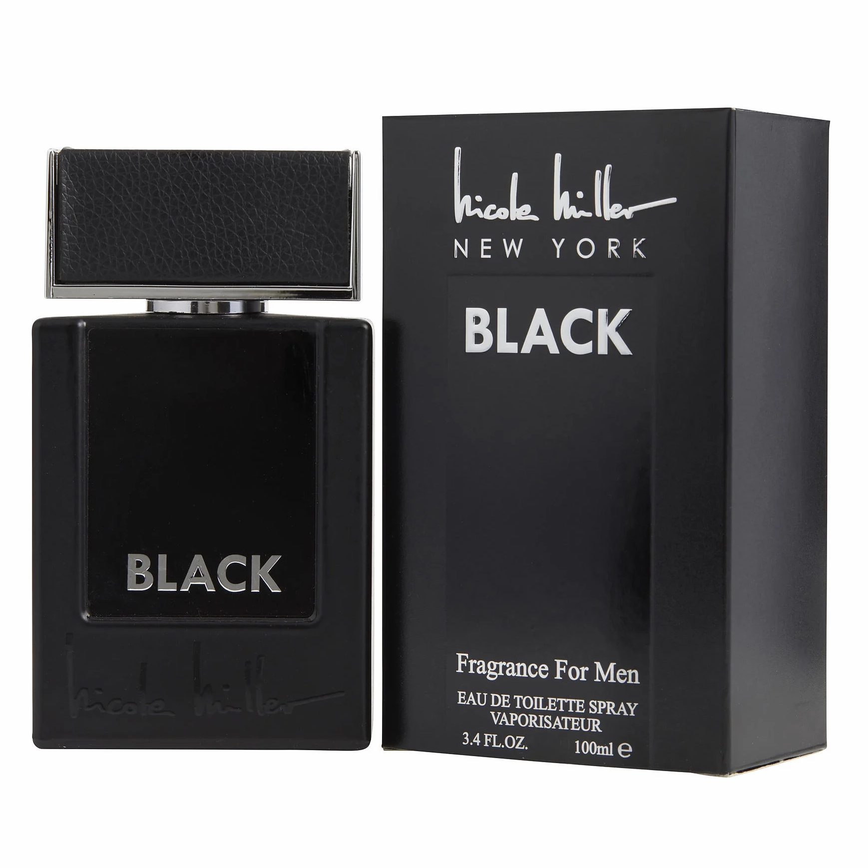 Black by Nicole Miller 100ml EDT for Men