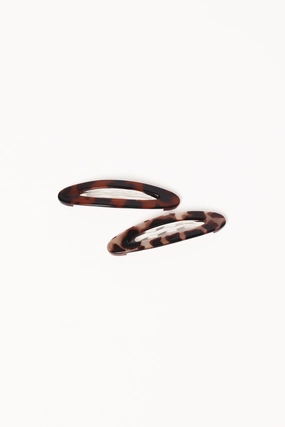 Blakely Hairclip Set - Tort