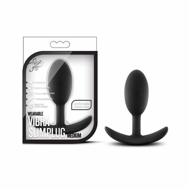 Blush Novelties - Luxe Wearable Vibra Slim Anal Plug Small & Medium