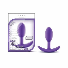 Blush Novelties - Luxe Wearable Vibra Slim Anal Plug Small & Medium