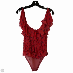 Bodysuit By Free People In Red, Size: S