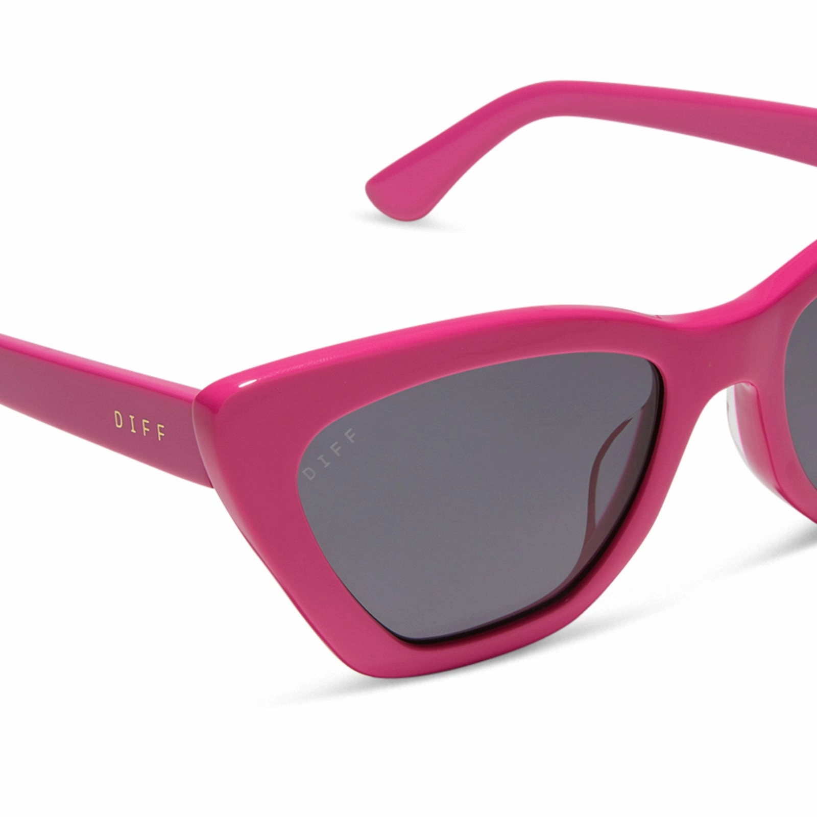 CAMILA - BRIGHT PINK   GREY   POLARIZED SUNGLASSES