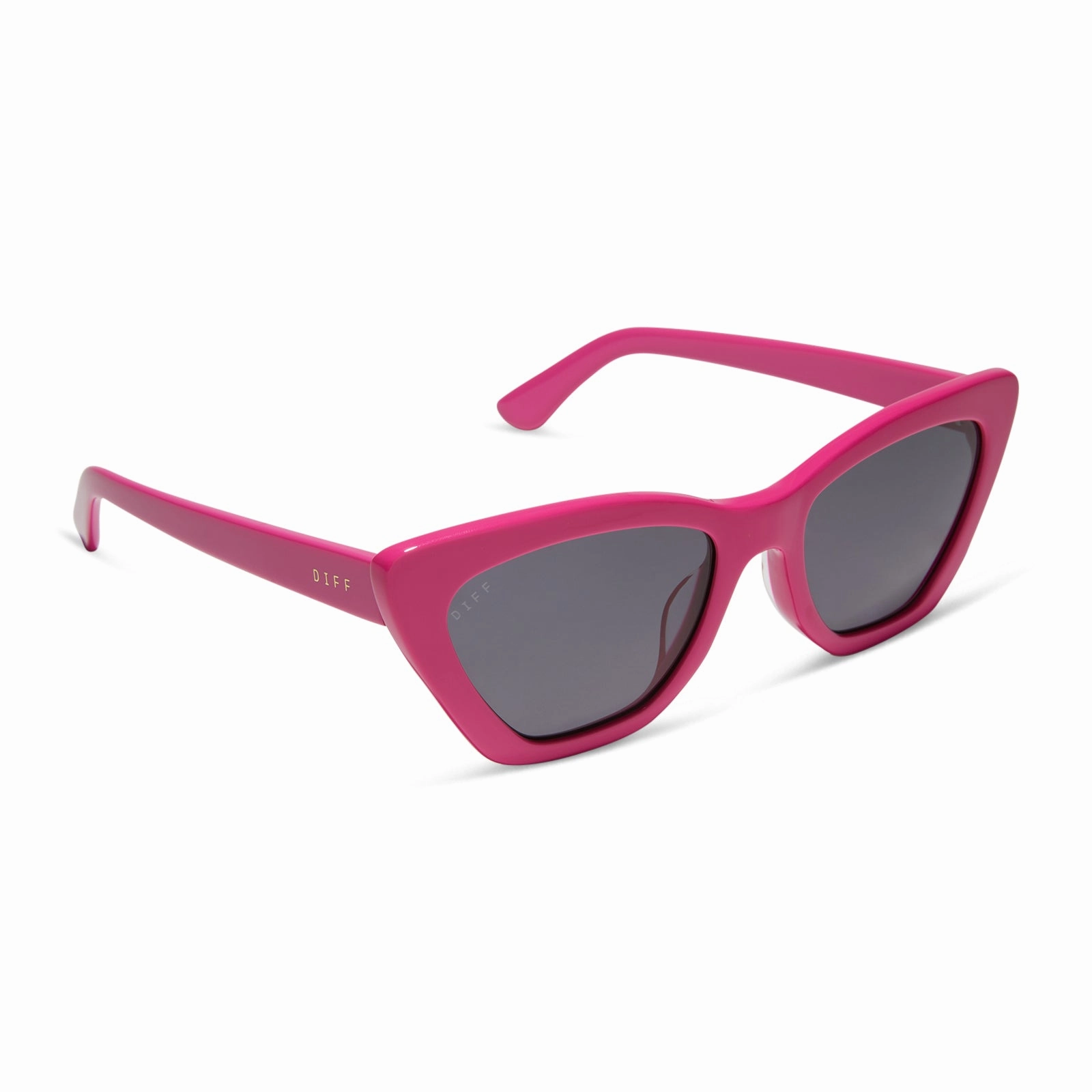CAMILA - BRIGHT PINK   GREY   POLARIZED SUNGLASSES