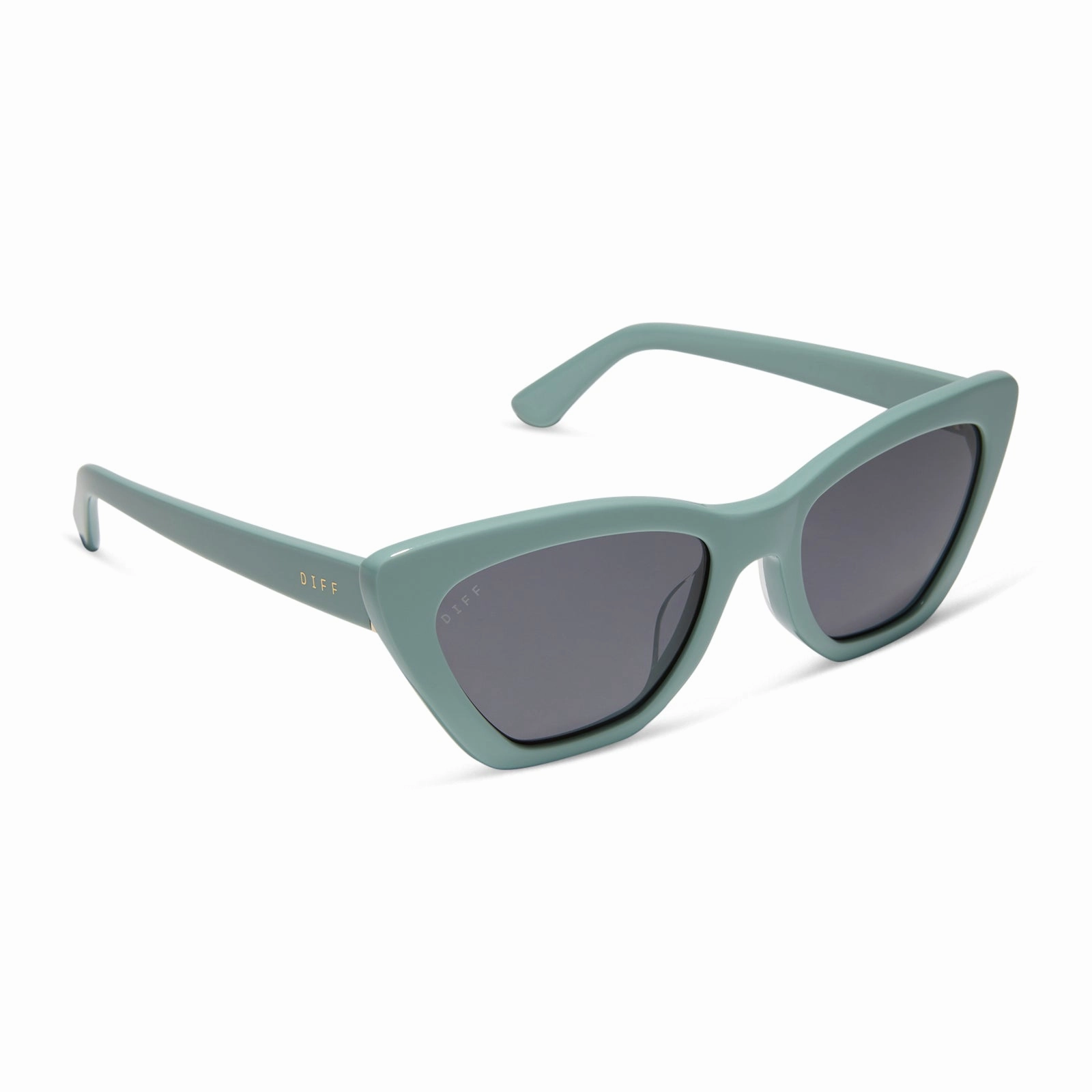 CAMILA - STEEL TEAL   GREY   POLARIZED SUNGLASSES