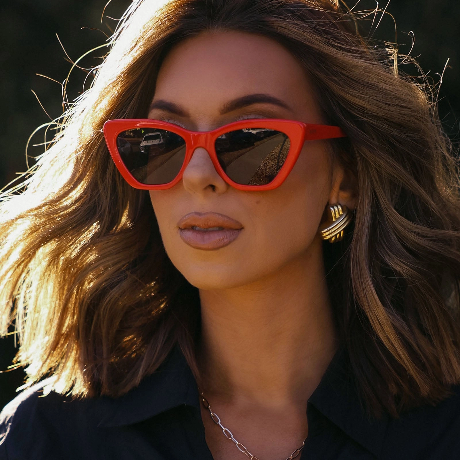 CAMILA - SUNSET   GREY SUNGLASSES