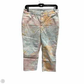 Capris By Chicos In Tie Dye Print, Size: 6