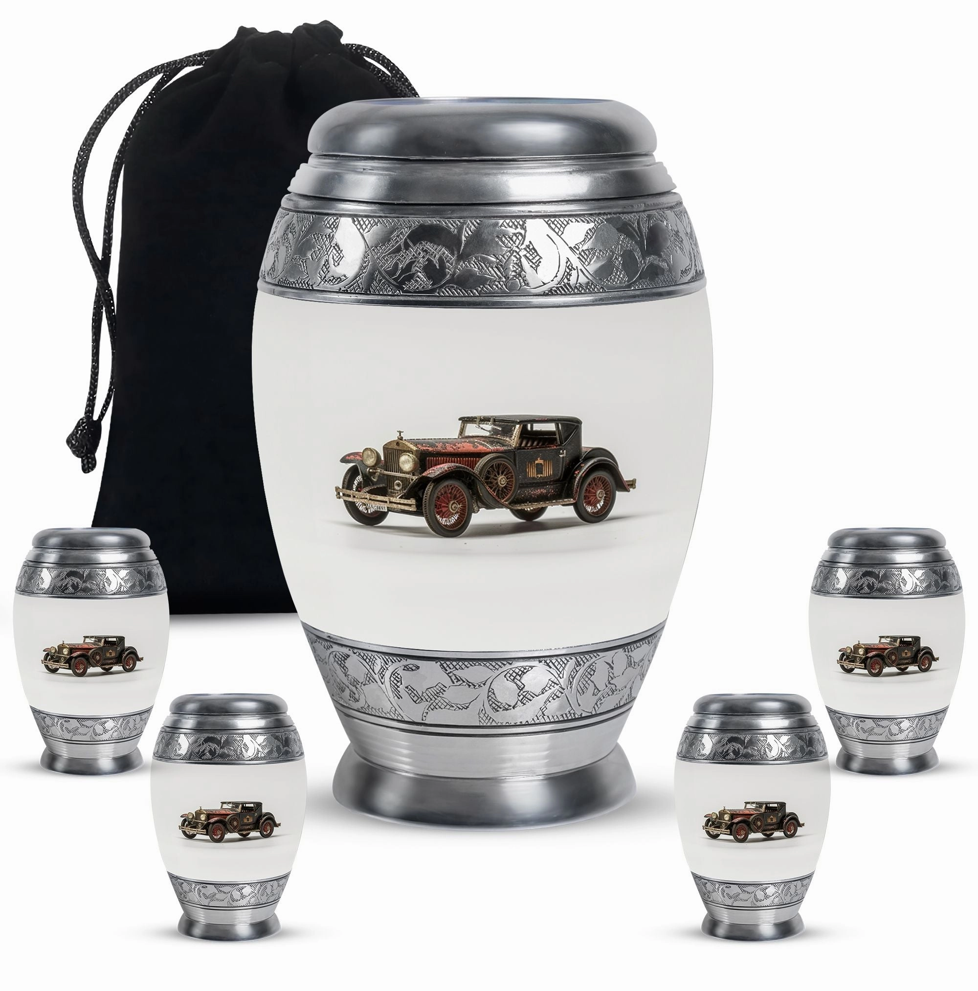 Car Cremation Urns For Ashes For Women Memorial & Funeral Urn