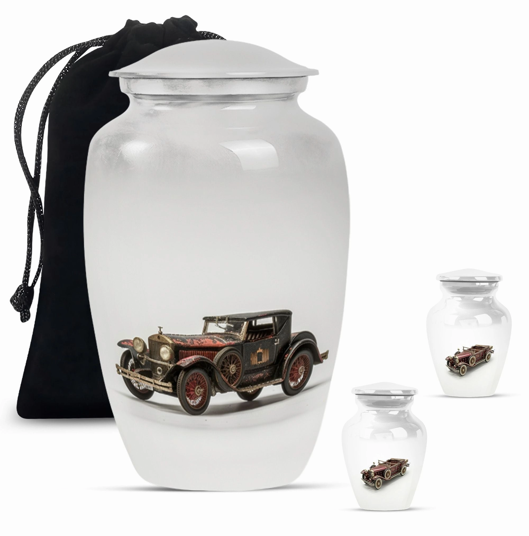 Car Cremation Urns For Ashes For Women Memorial & Funeral Urn