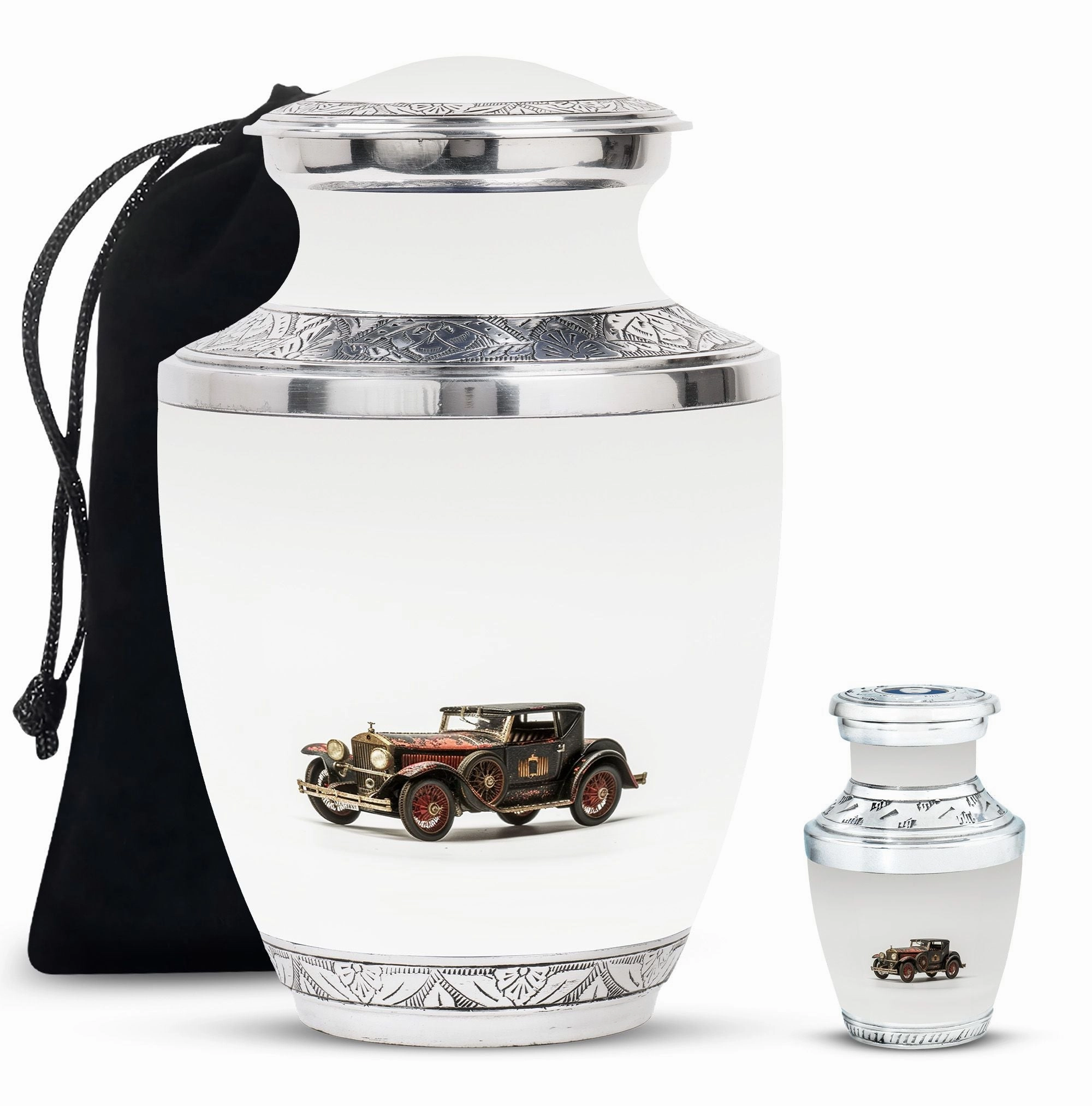 Car Cremation Urns For Ashes For Women Memorial & Funeral Urn