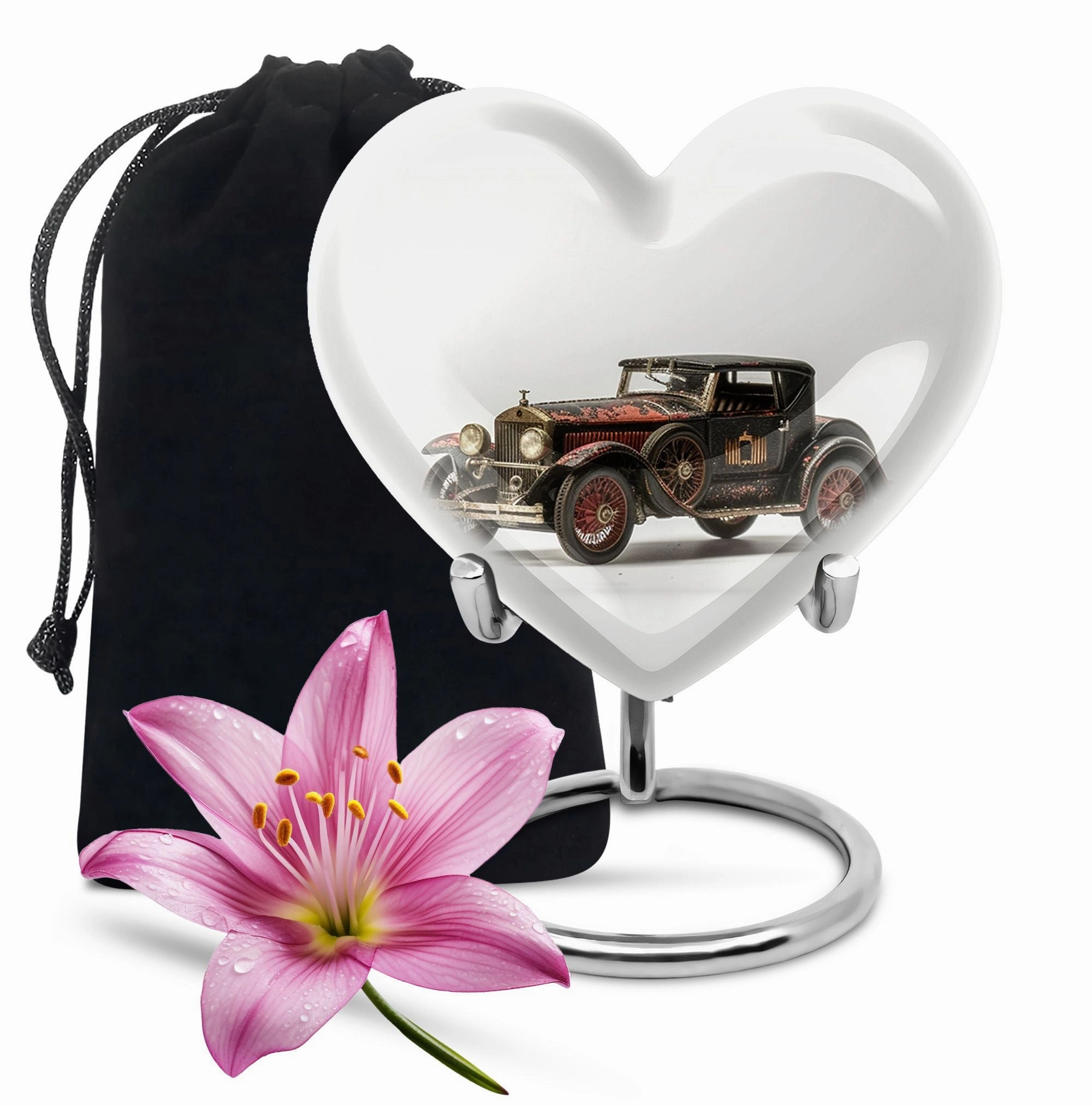 Car Cremation Urns For Ashes For Women Memorial & Funeral Urn