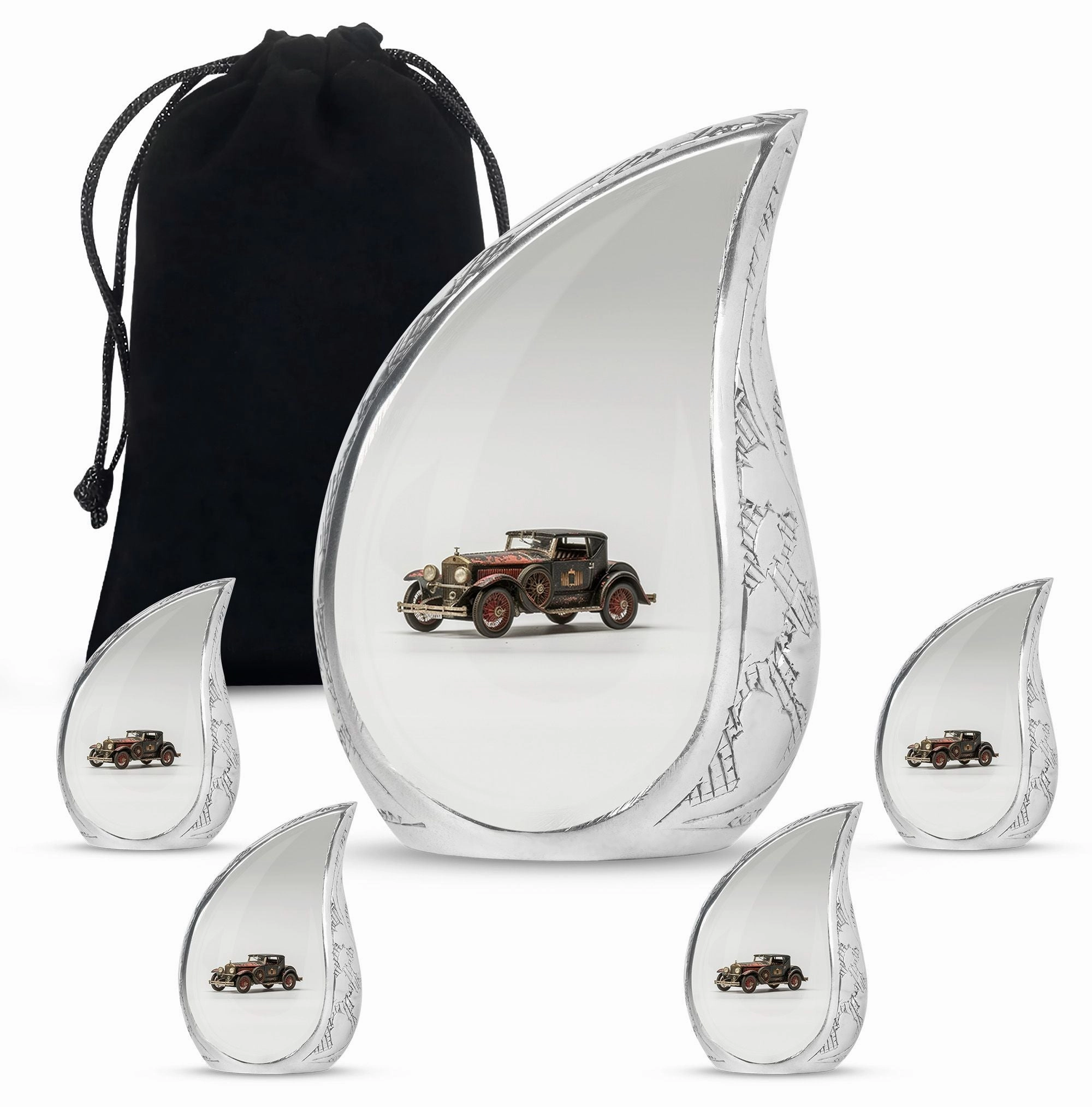 Car Cremation Urns For Ashes For Women Memorial & Funeral Urn