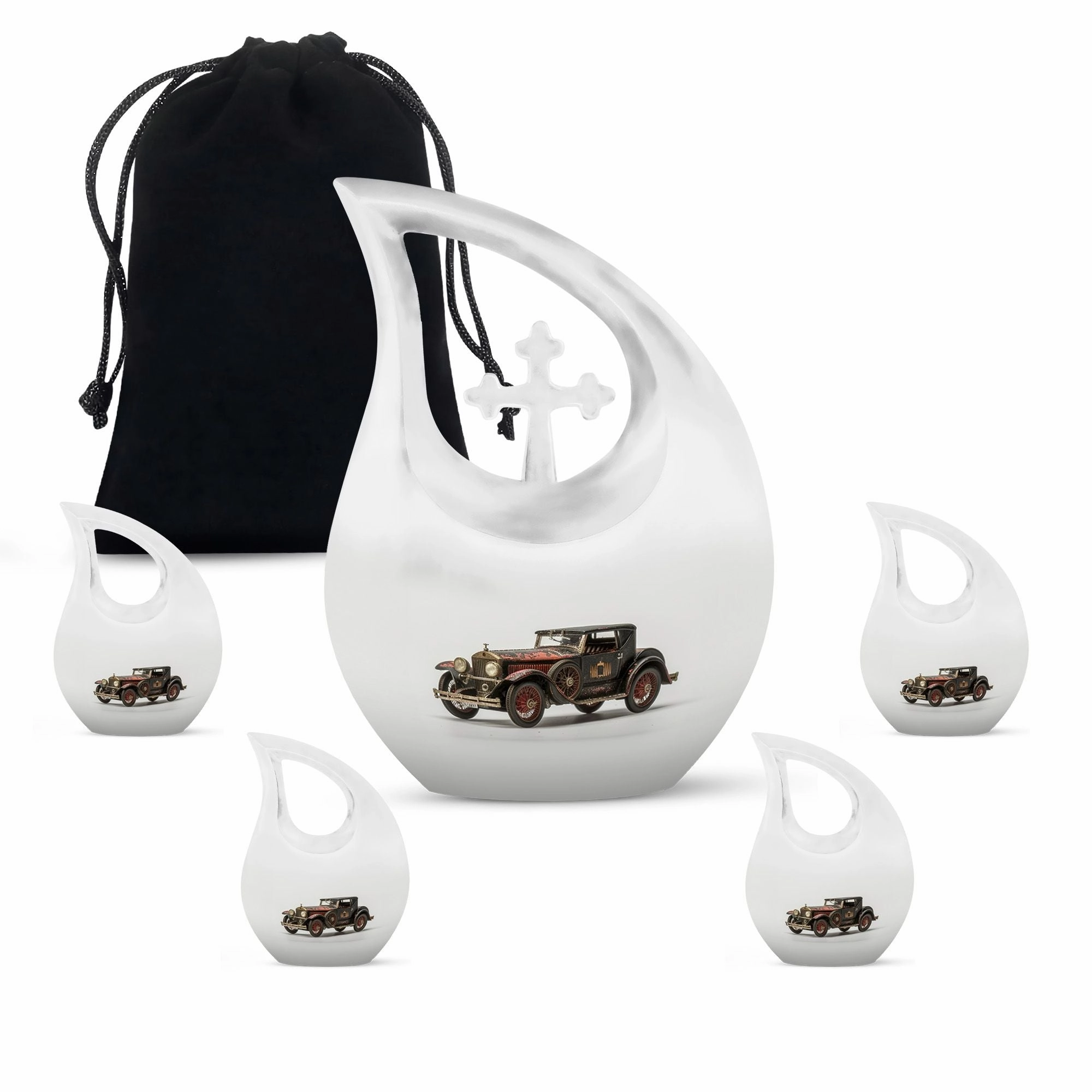 Car Cremation Urns For Ashes For Women Memorial & Funeral Urn
