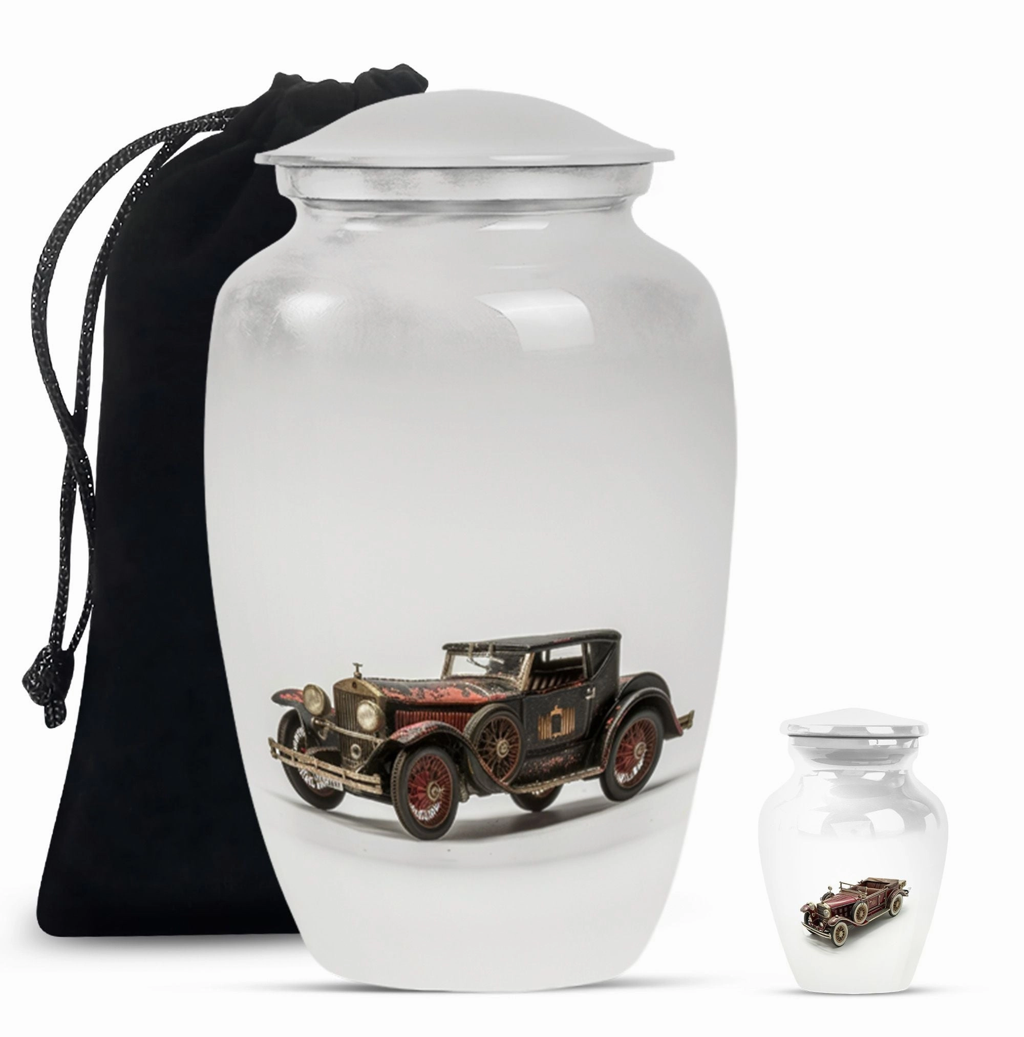Car Cremation Urns For Ashes For Women Memorial & Funeral Urn