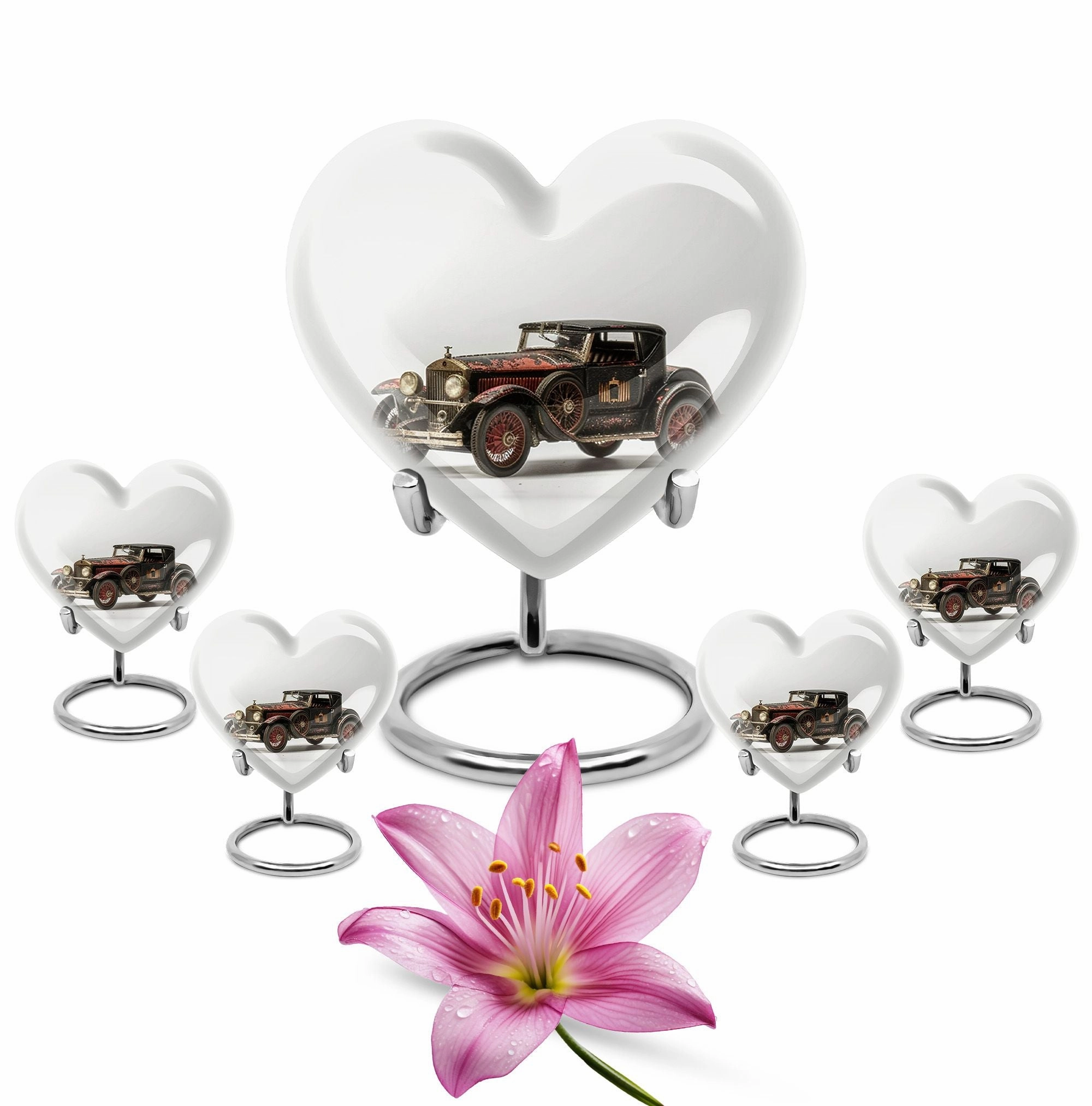 Car Cremation Urns For Ashes For Women Memorial & Funeral Urn