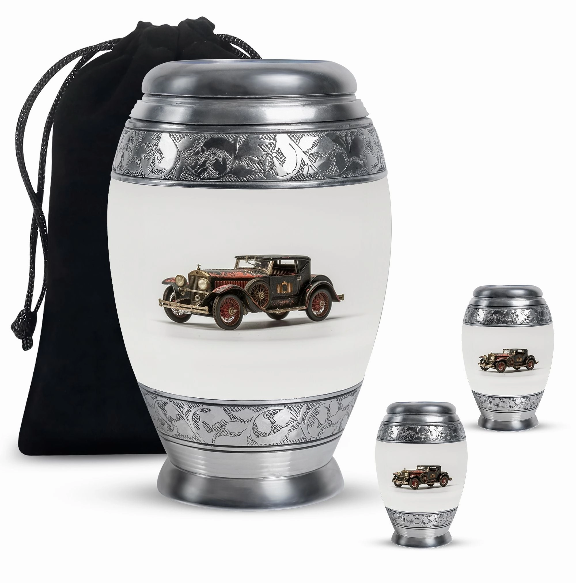 Car Cremation Urns For Ashes For Women Memorial & Funeral Urn