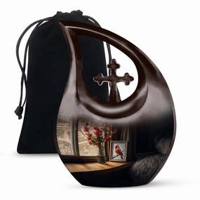 Cardinal Bird Urn : Affordable Cremation Urn For Human Ashes