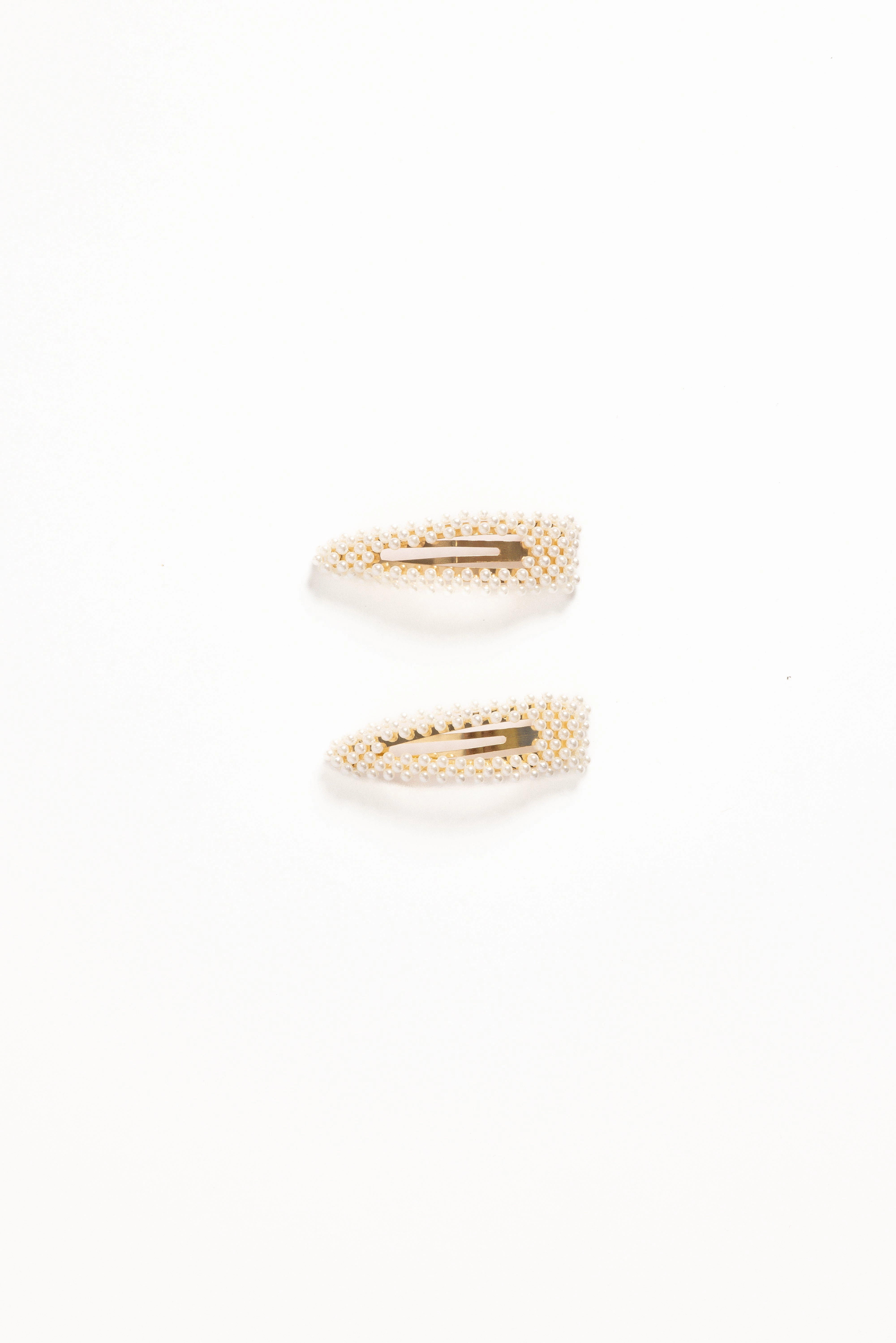 Carmen Hair Clip Set - Pearl