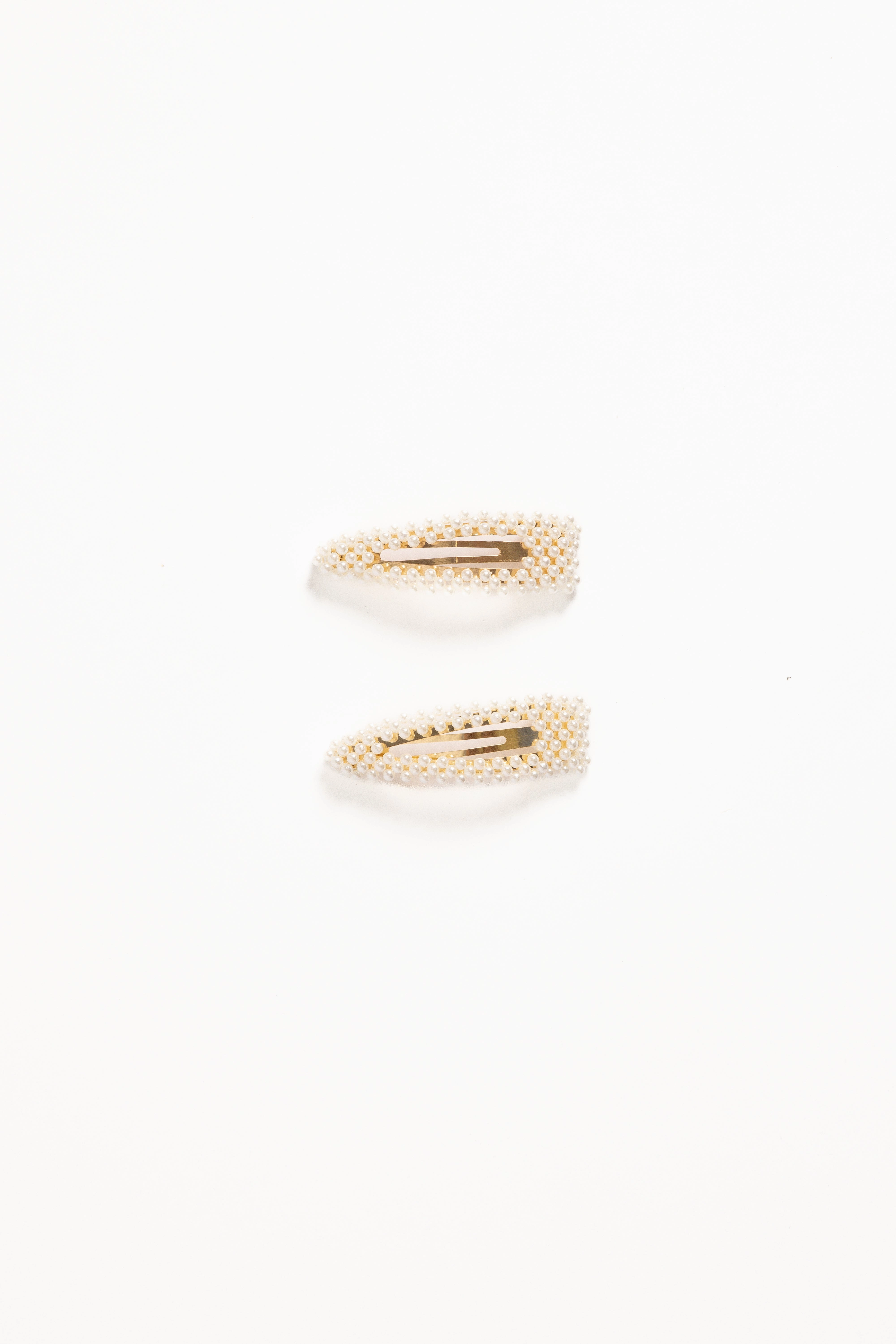 Carmen Hair Clip Set - Pearl