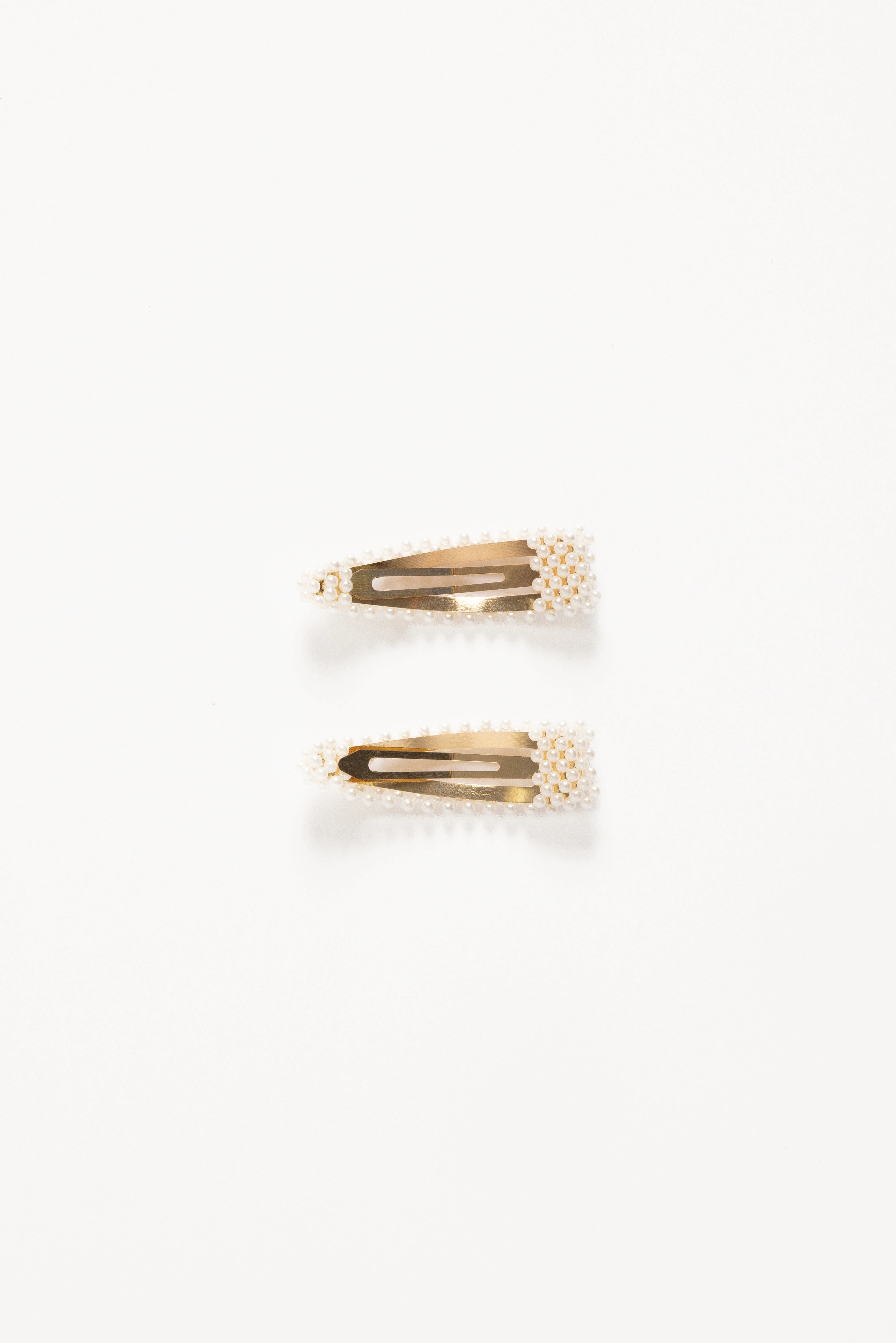 Carmen Hair Clip Set - Pearl