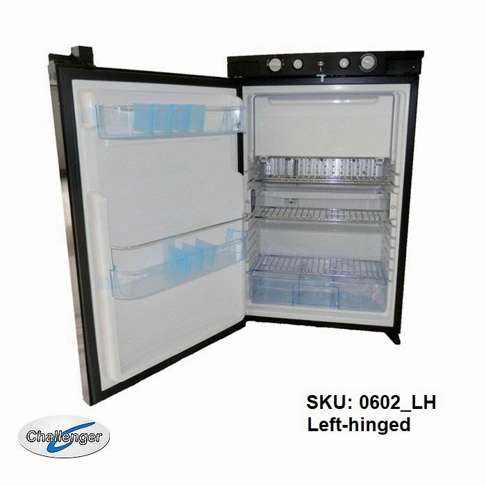 Challenger 90L Built-in Fridge/Freezer (3-way: LPG, 240V, 12V)