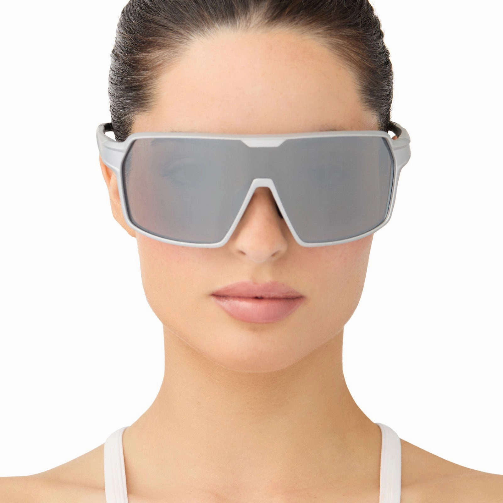 CHARGE - MATTE SILVER   SILVER MIRROR   POLARIZED SUNGLASSES
