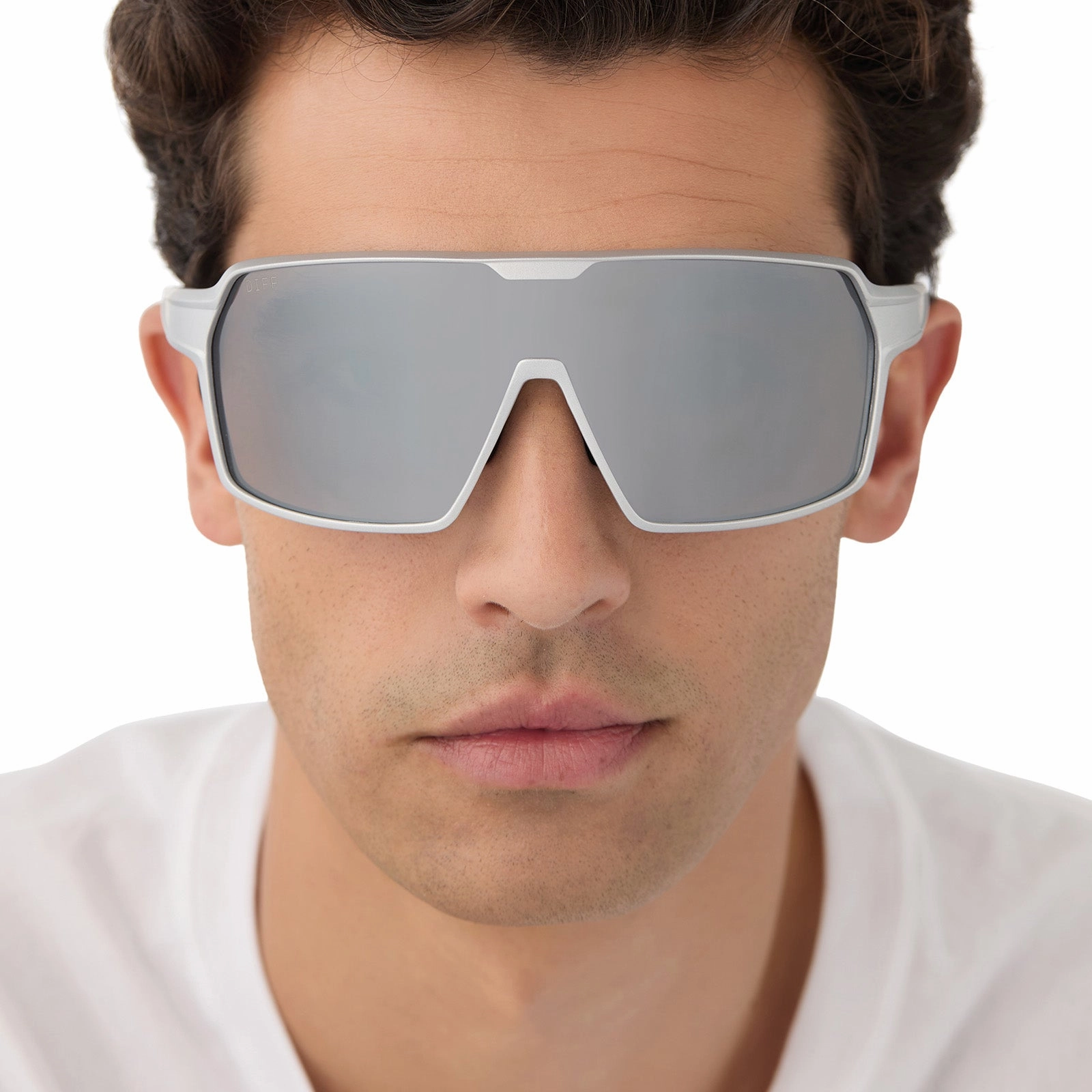 CHARGE - MATTE SILVER   SILVER MIRROR   POLARIZED SUNGLASSES