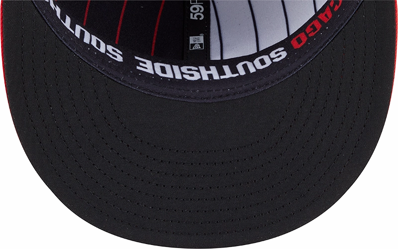 Chicago White Sox New Era 2025 City Connect Alternate 59FIFTY Fitted Hat - Black/Red