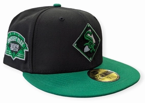 Chicago White Sox New Era 2 Tone Prime Diamond Black/Green 59FIFTY Fitted Hat