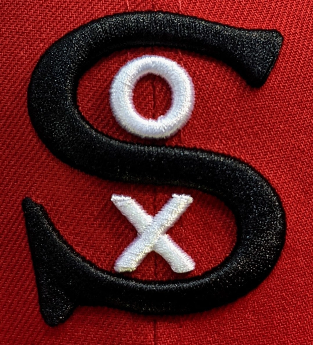Chicago White Sox Scarlet/Black Color Reverse 1917 New Era 59FIFTY Fitted Hat