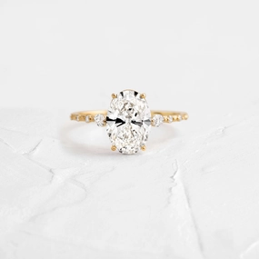 Chorus Ring, Oval Cut