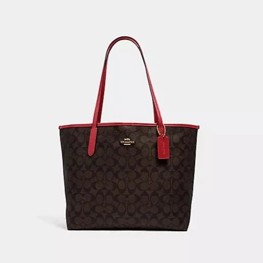 City Tote In Signature Canvas