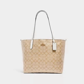 City Tote In Signature Canvas