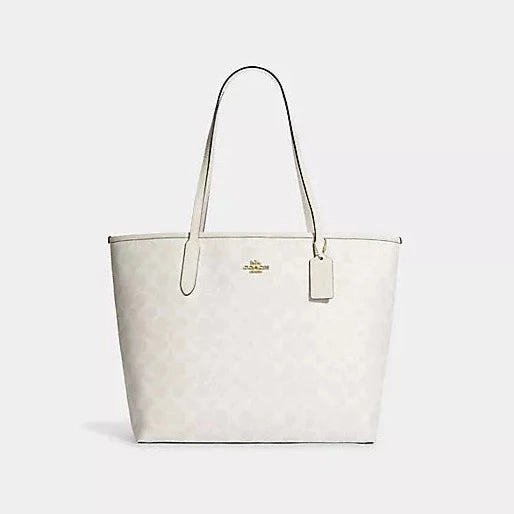 City Tote In Signature Canvas