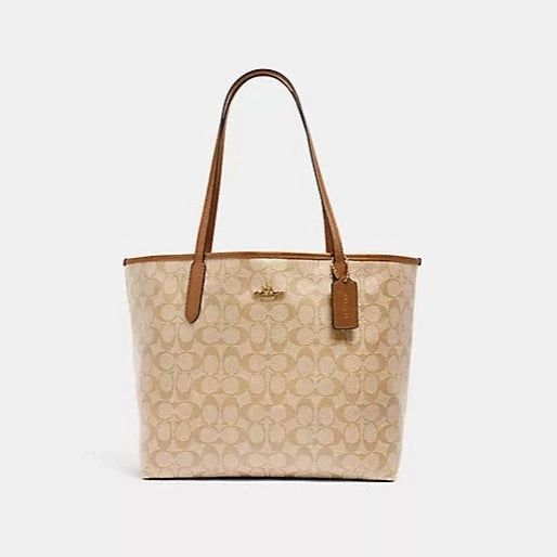 City Tote In Signature Canvas