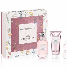 Coach Dreams by Coach 90ml EDP 3 Piece Gift Set