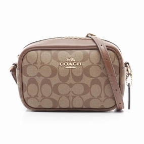 Coach Mini Jamie Camera Bag Signature PVC Leather