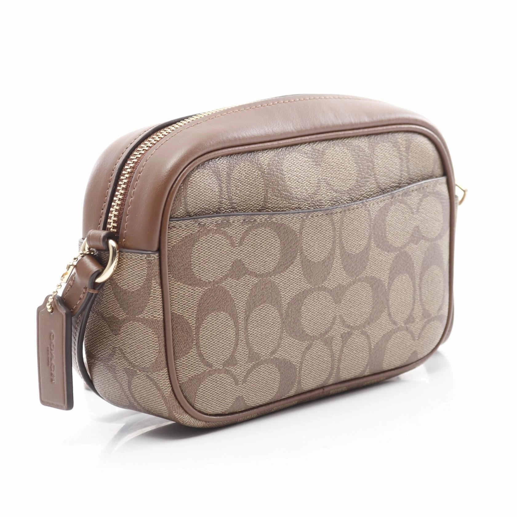 Coach Mini Jamie Camera Bag Signature PVC Leather