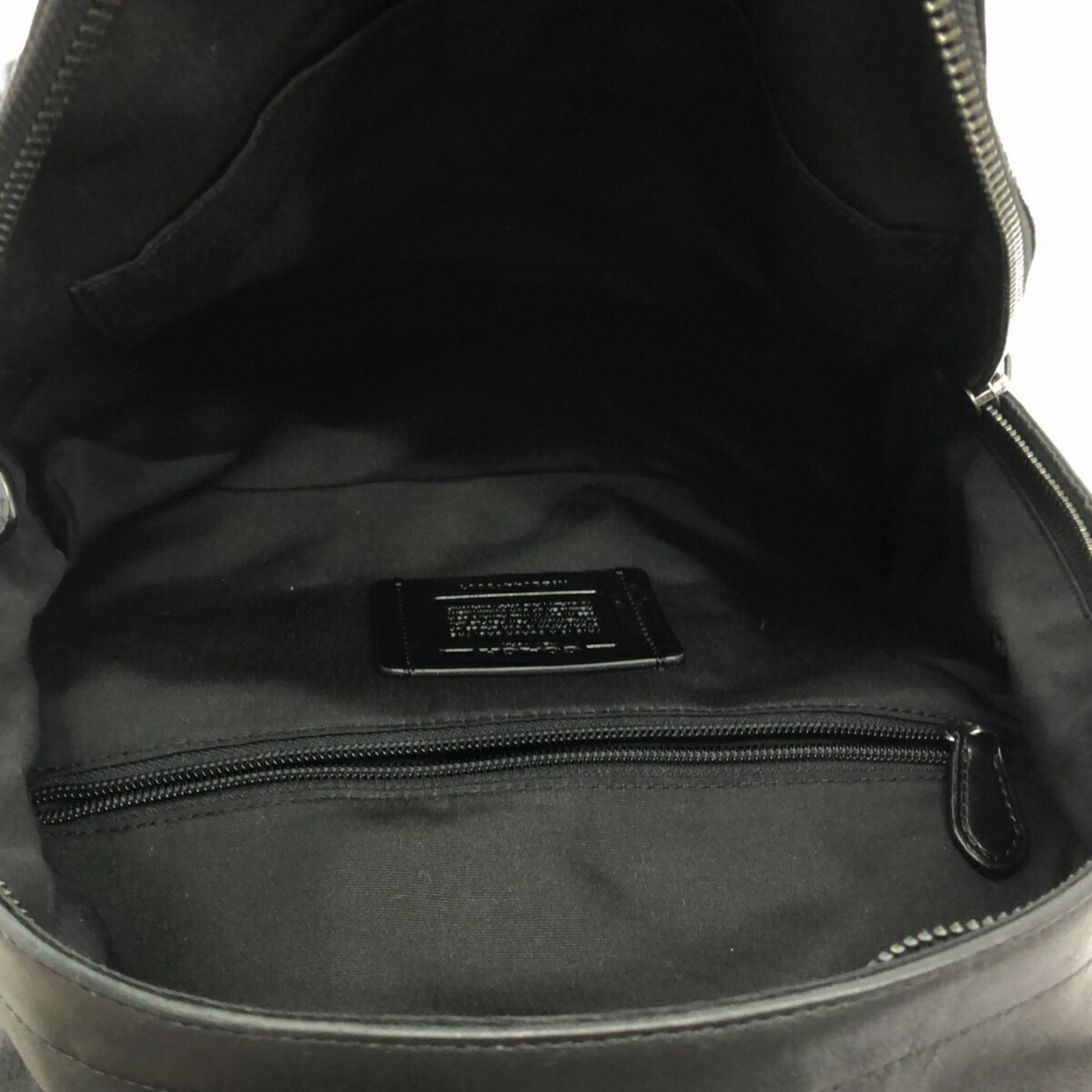 Coach Signature  Pvc Leather Backpack (Pre-Owned)